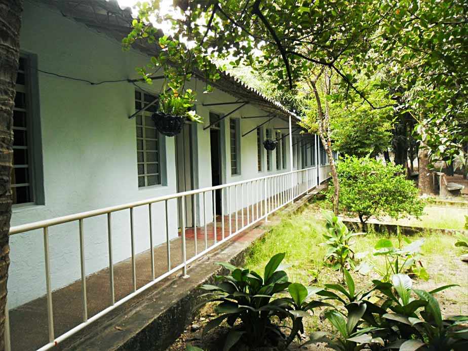 Fachada pabellón Pensionados