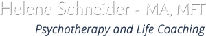 Helene Schneider, MFT