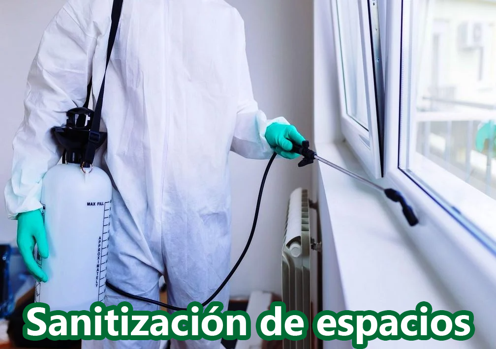 Sanitización de espacios