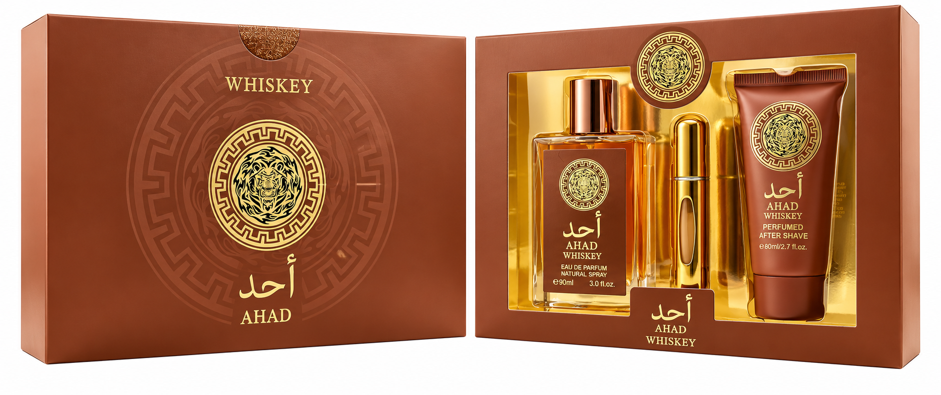 AHAD WHISKEY 
3PC SET FOR MEN
12 SETS/CASE