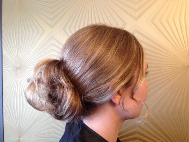 Updo With Loose Curls 4