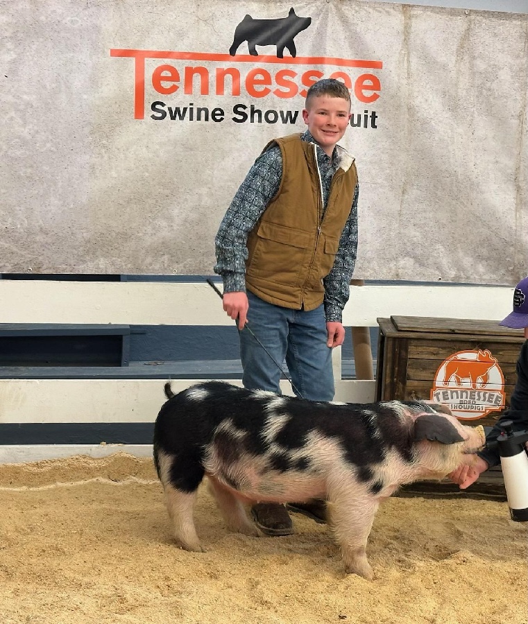 Weston Satterfield
2024 New Year's Countdown
Champion TN Bred Spot Barrow