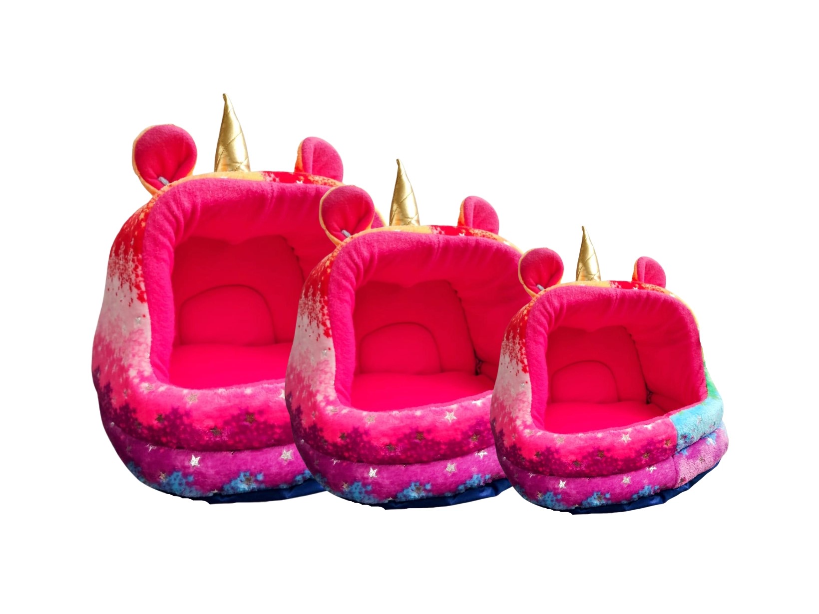 Presentaciones
BON1048
CAMA IGLU UNICORNIO #1 (38x32 cm)
$300
BON1049
CAMA IGLU UNICORNIO #2 (43x36 cm)
$350
BON1050
CAMA IGLU UNICORNIO #3 (49x44 cm)
$450