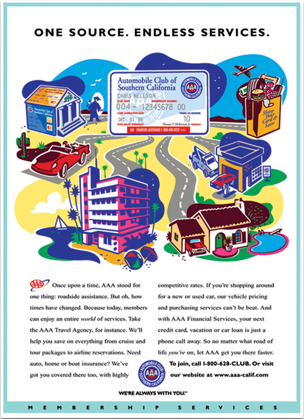 Southern California Auto Club, One Source, Endless Services