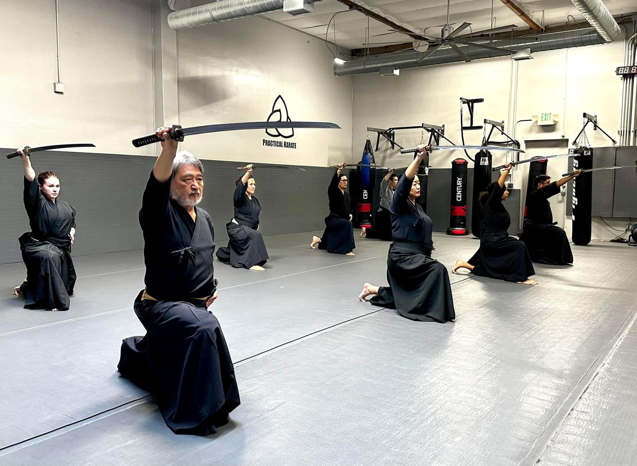 January 2024 - training with Nomura Sensei in San Diego.