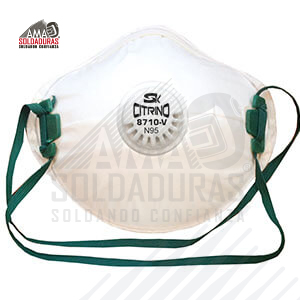 MASCARILLAS CITRINO
Categoría: Mascarilla
Colores: Azul, Verde, Naranja
Descripción: Con válvula de exhalación
Usos: Protege de polvos y neblinas tóxicas N95
Normas: Certificación de Normas oficiales
Mexicanas y cumplen requerimientos
NIOSH