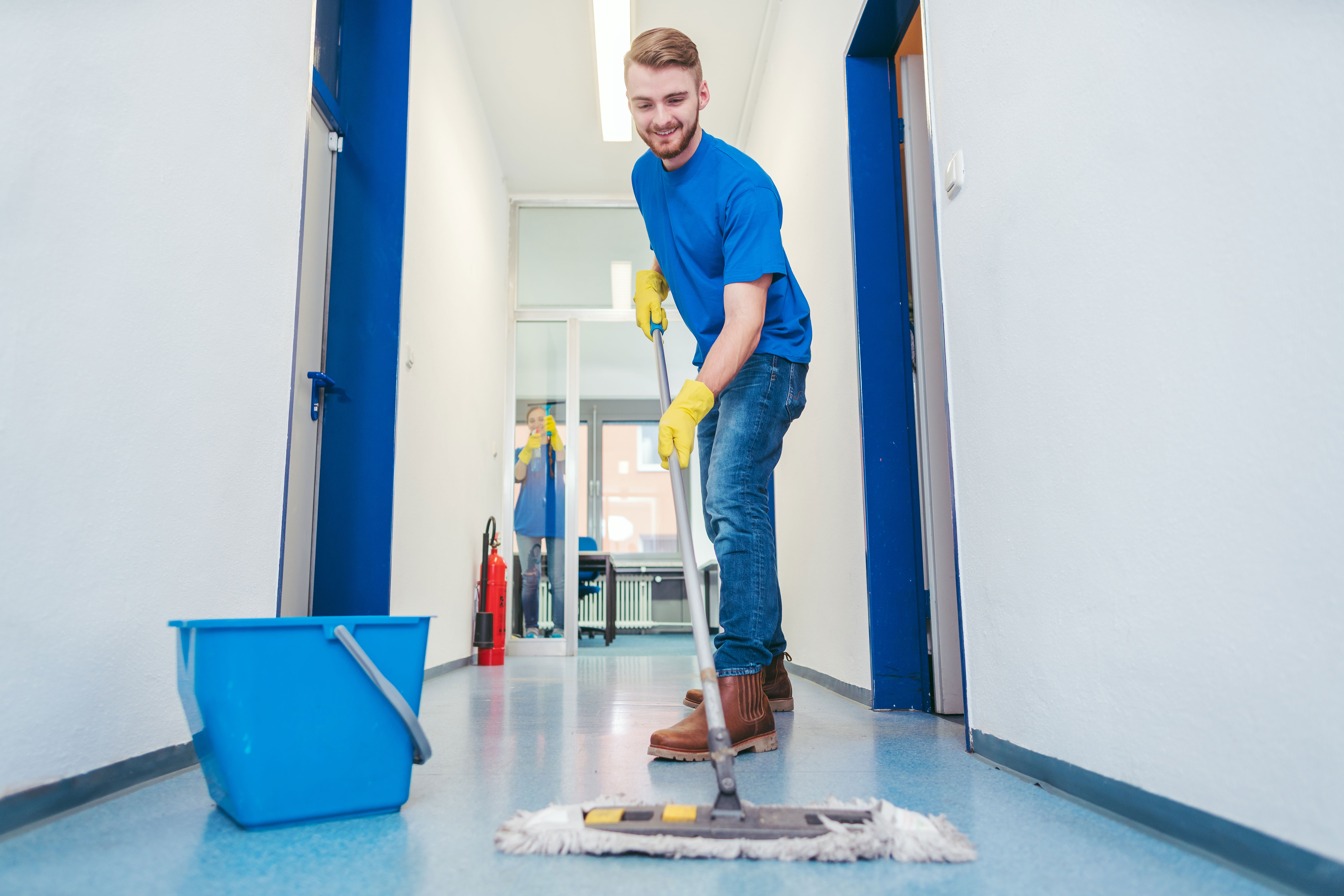 Request Top-Quality Janitorial Services