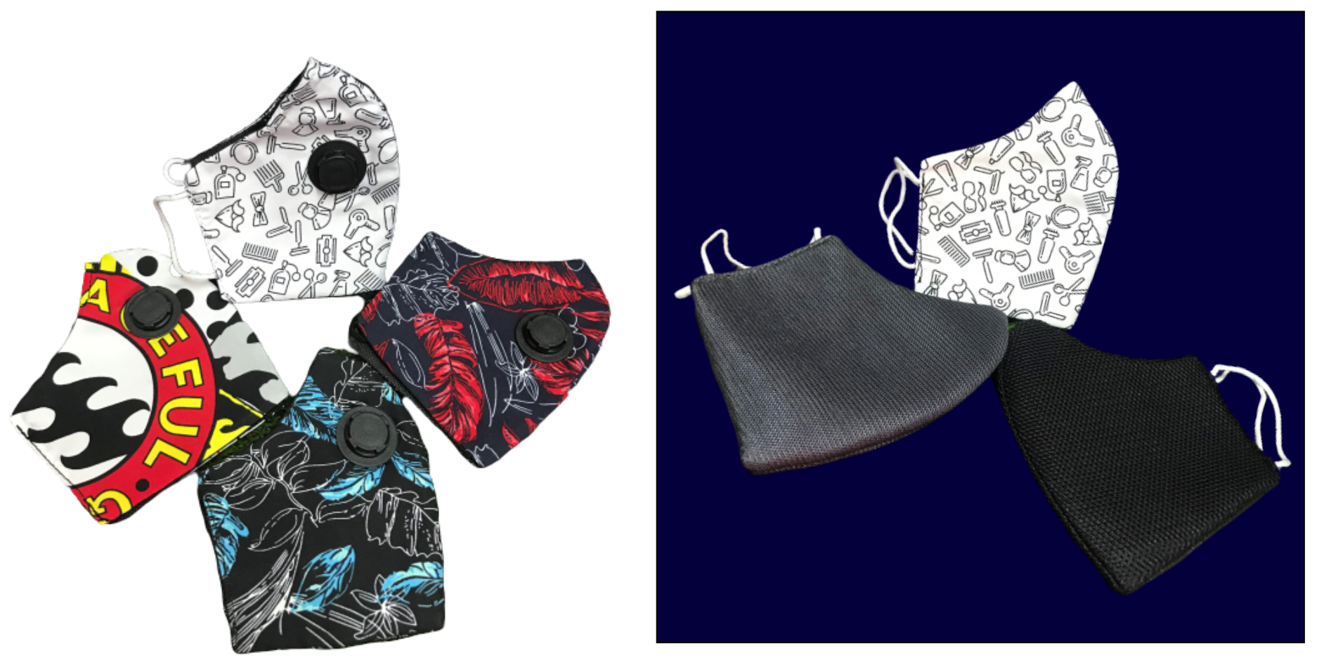 TAPABOCAS CON O SIN FILTRO