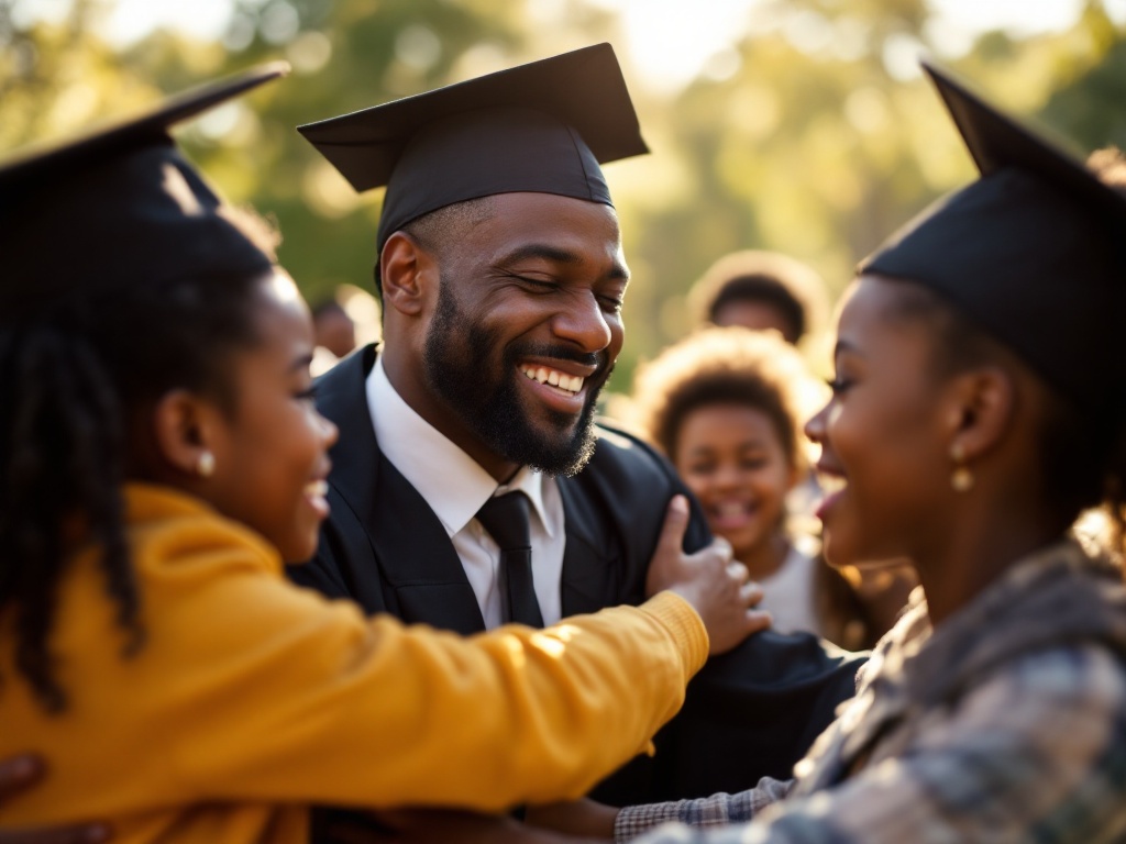 Graduation day for student