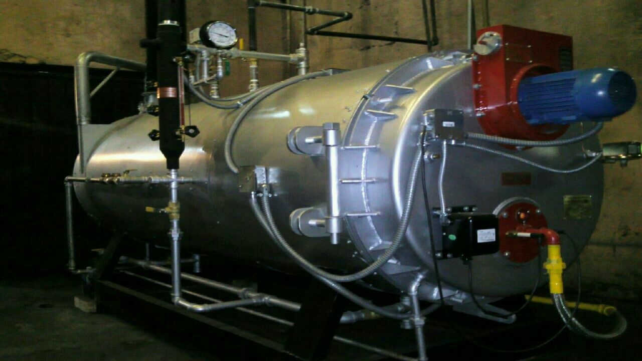 Caldera pirotubular de 3 pasos marca Calderas y Servicios