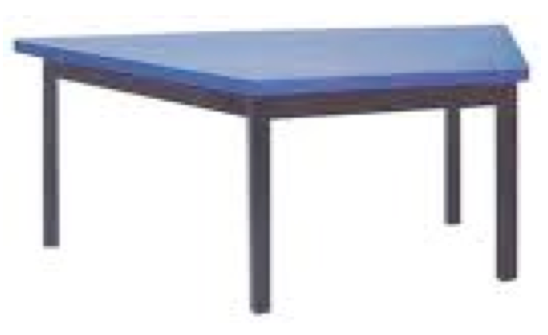 Mesa Trapezoidal Preescolar