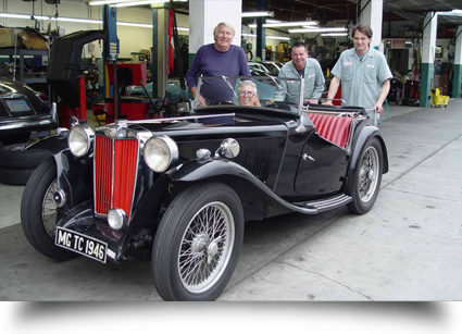 Dave Dutton 1946 MGTC 002||||