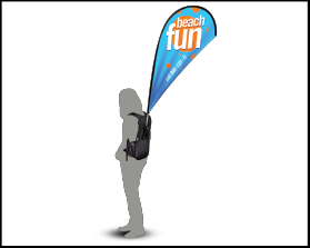 Easy Body Display
3 modelos en 1 sistema
Bandera tipo morral