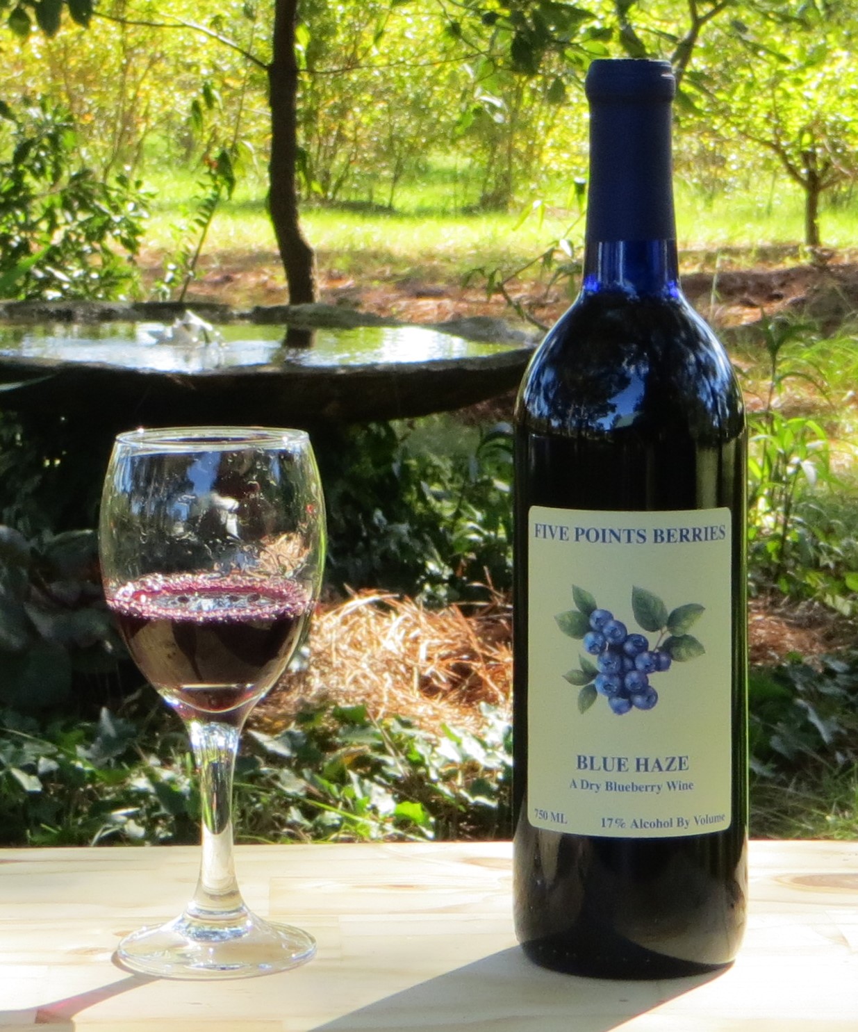 Local Wines Winery Mauk Blueberry Wines