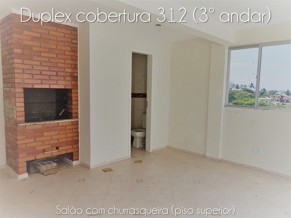 Churrasqueira do piso superior