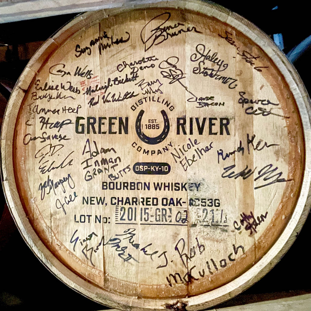 First Barrel - Green River Distilling Co 