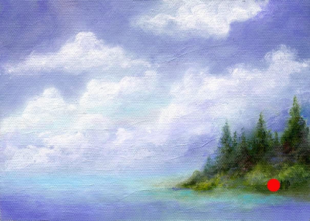 Lakeside
5x7 inch Oil on panel