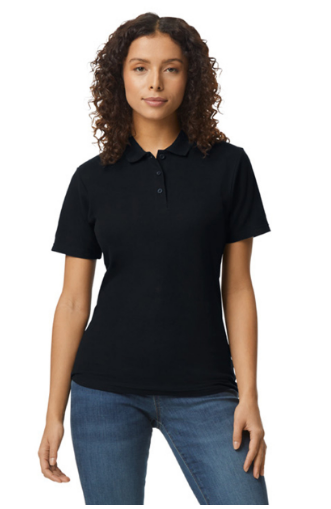 CAMISETA POLO DE PIQUE DE MUJER