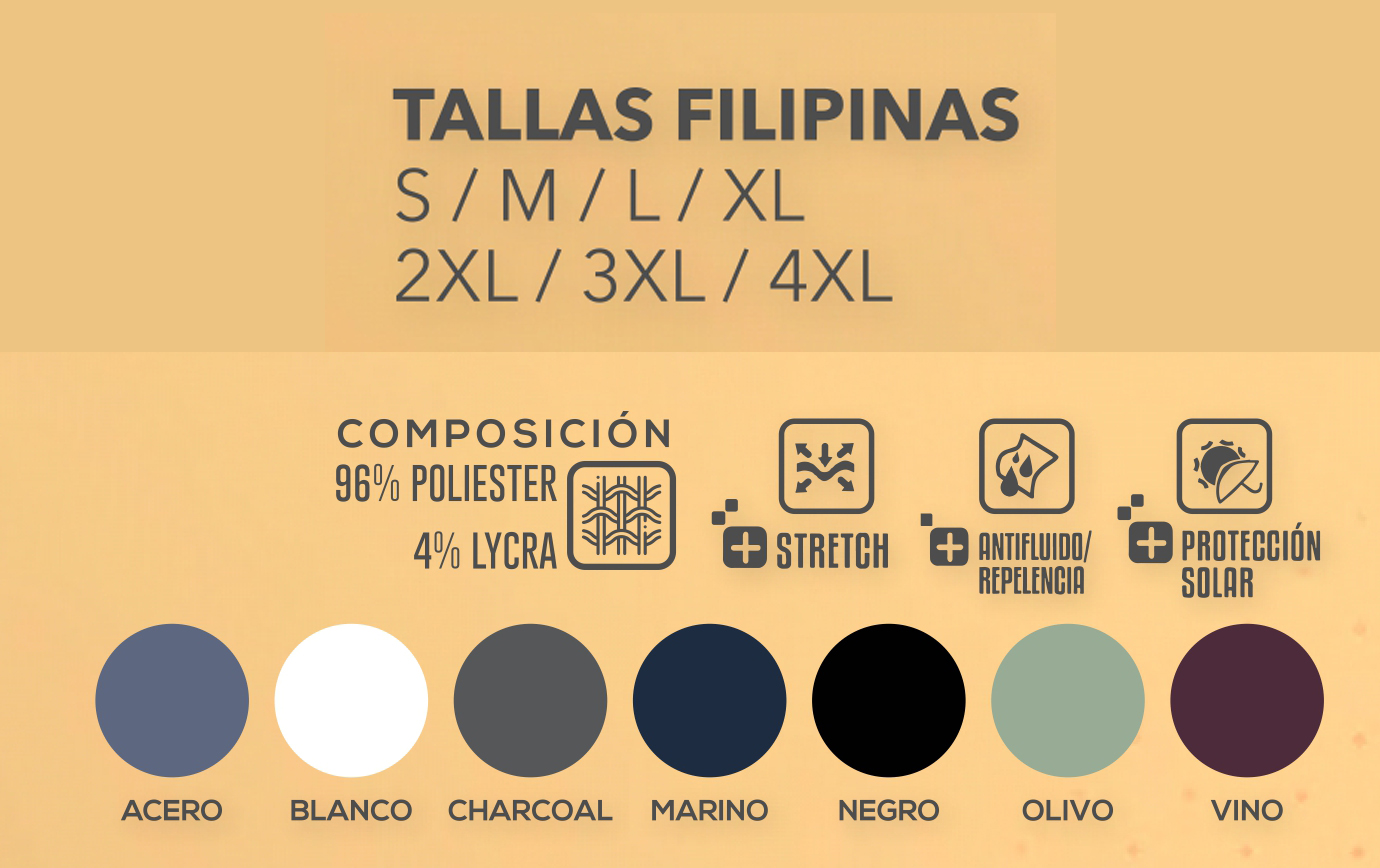 DESCRIPCION FILIPINA CABALLERO BOLSA DELANTERA MEDICAL