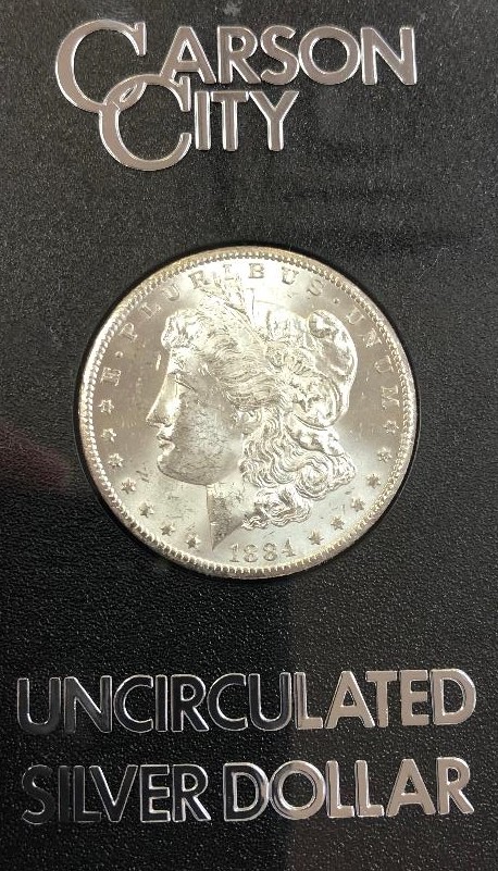 1884 CC Morgan Dollar
$250