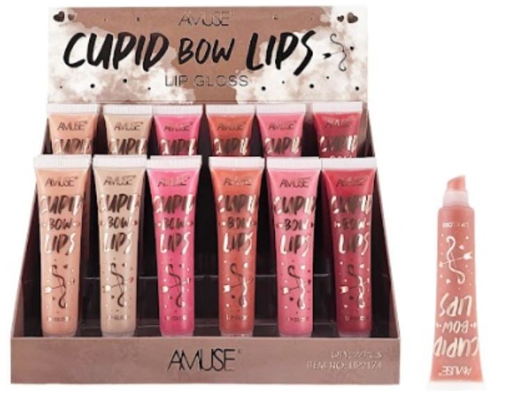 LIP2174
CUPID BOW LIPS LIP GLOSS
24 PC DISPLAY
