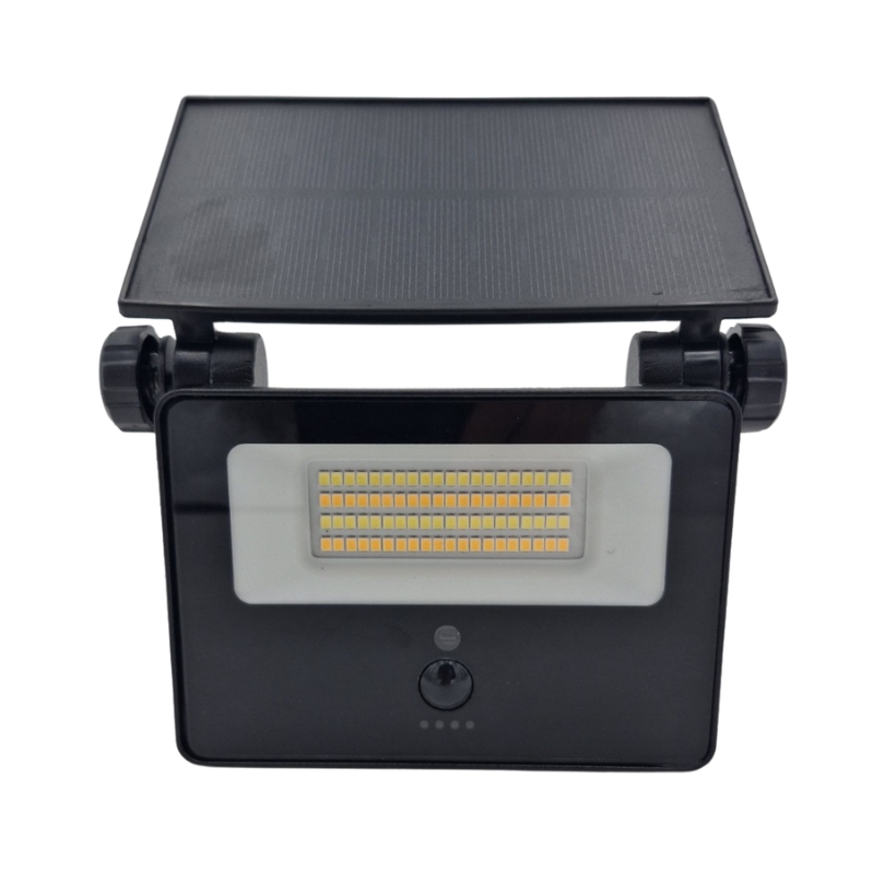 reflector led con panel solar