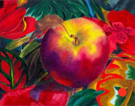 Tropical Apple
6x8
Oil on panel