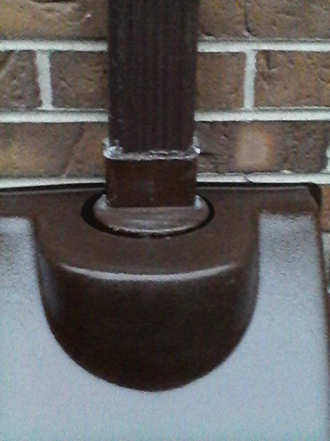 outdoor system with rectangular tubing and cosmetic fan shroud 