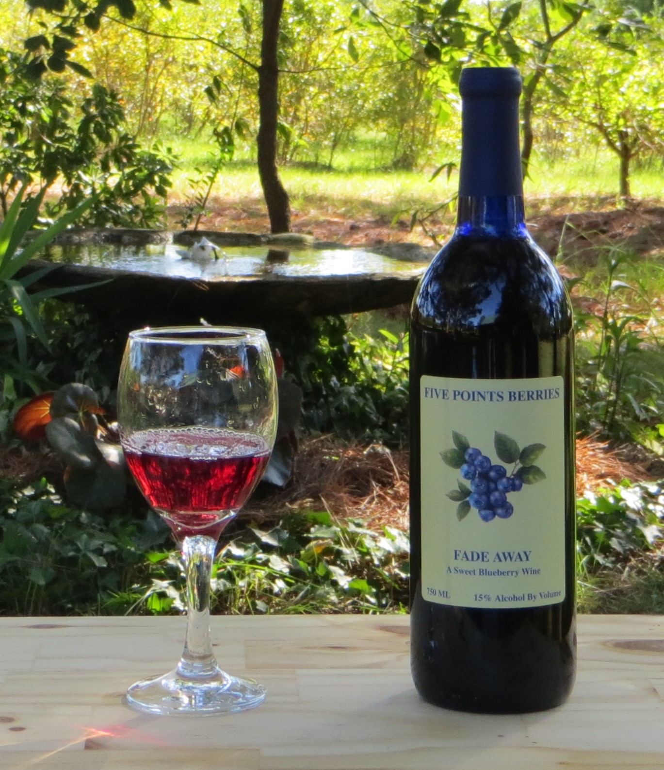 Local Wines Winery Mauk Blueberry Wines