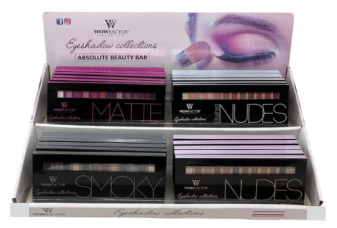 WE-D
WF ABSOLUTE BEAUTY BAR EYESHADOW
24 BOX