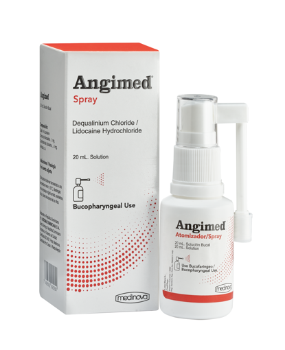 Esta indicado en el tratamiento de inflamaciones e infecciones de las regiones bucofaríngeas, especialmente en casos de dolor de garganta.