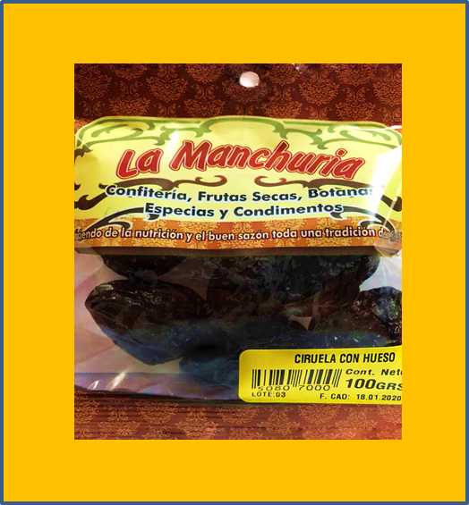 CIRUELA CON HUESO
100 GRS