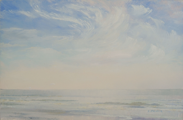 Warm Breezes, 8" x 12" Oil