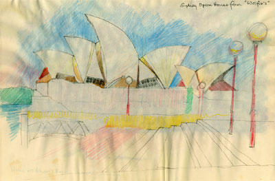 Sydney Opera House - with ripples!