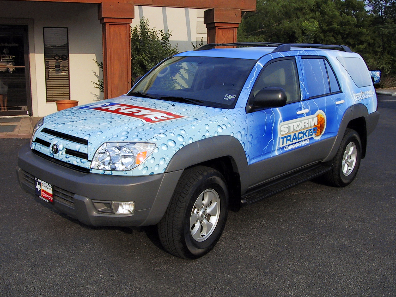 Storm Tracker Vehicle Wrap
