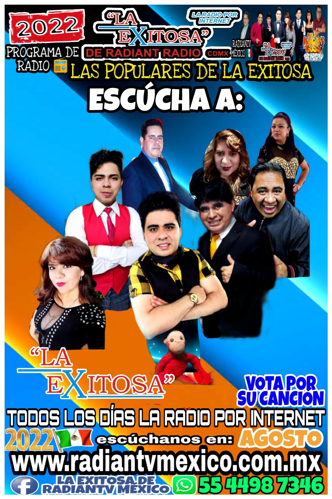 las populares de la exitosa de radiantv mexico