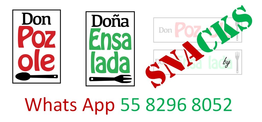 Don Poz ole y Doña Ensa lada