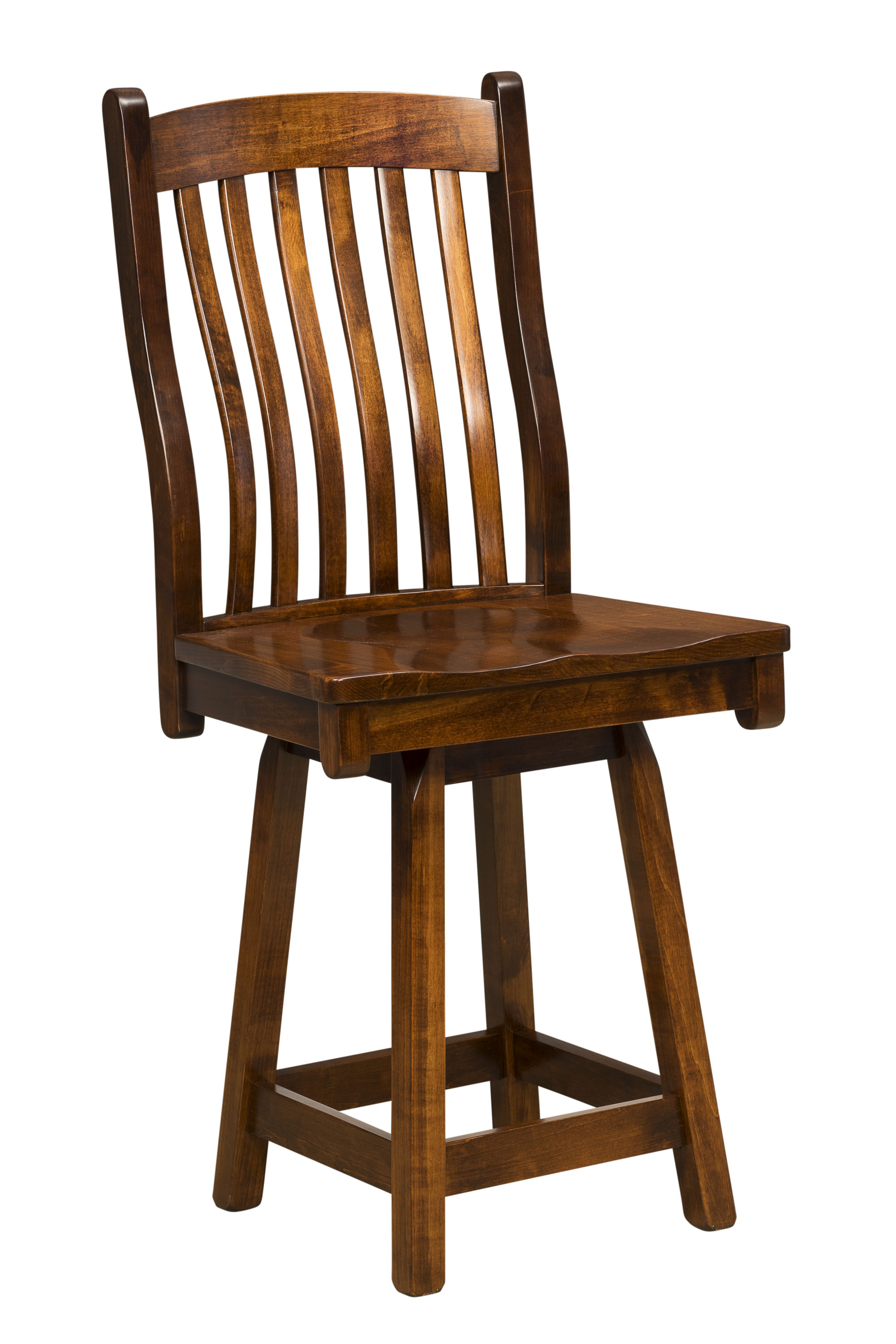 Arts & Crafts Swivel Bar Stool