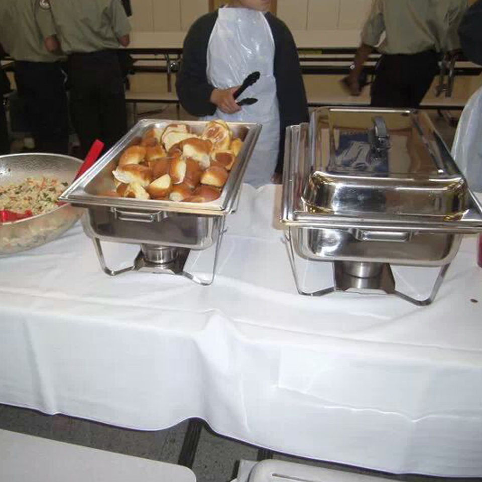Buffet Table For Healthy Food