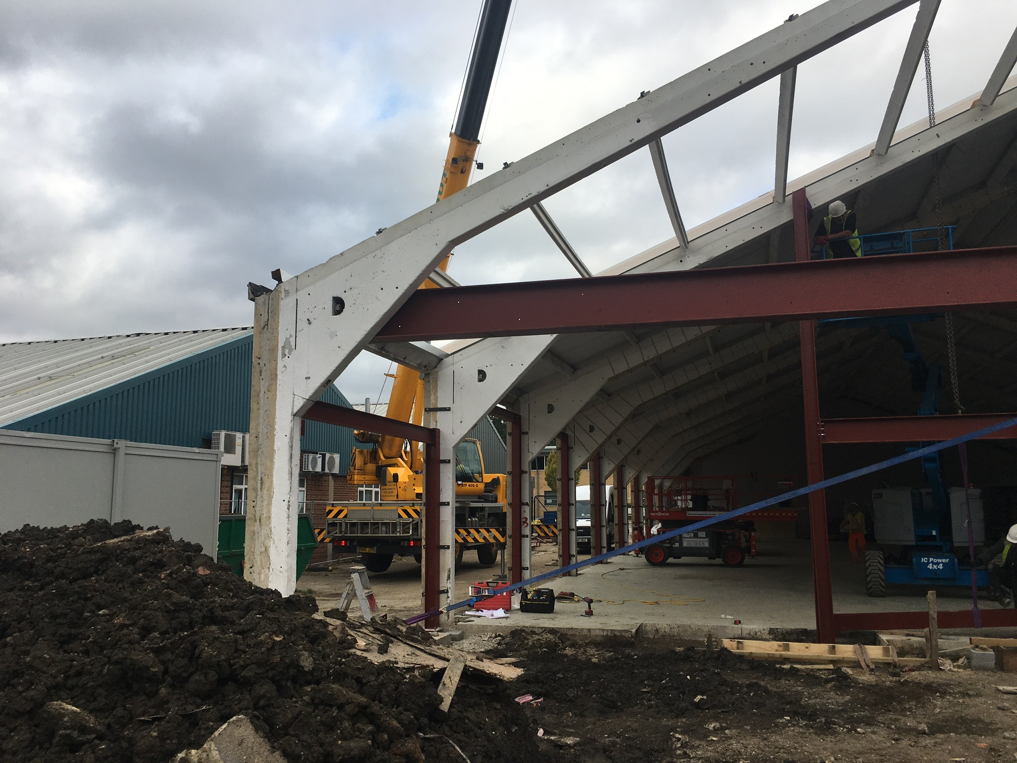 steel work for office