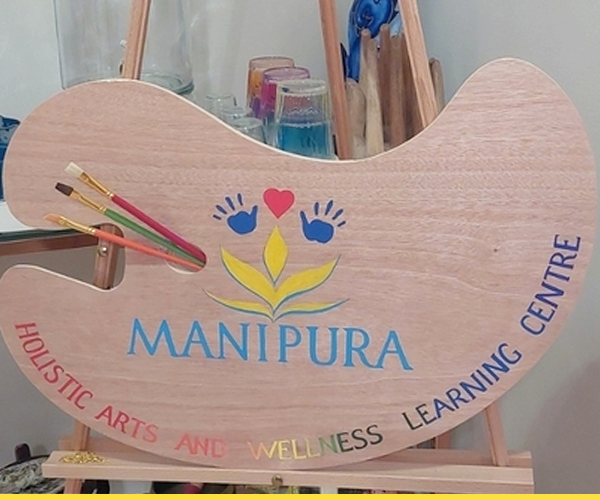 Wooden signage