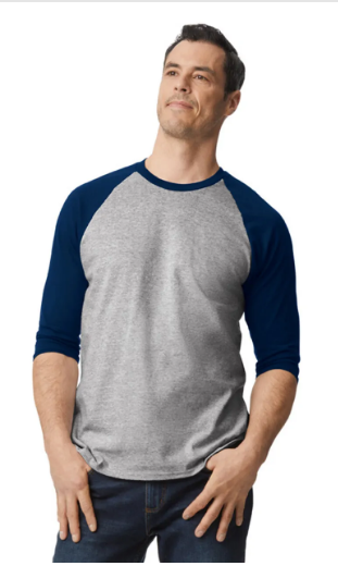 PLAYERA TIPO RAGLAN 3/4 ADULTO