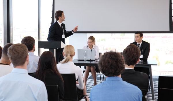 Psychologist at Conference Psychologist at Conference