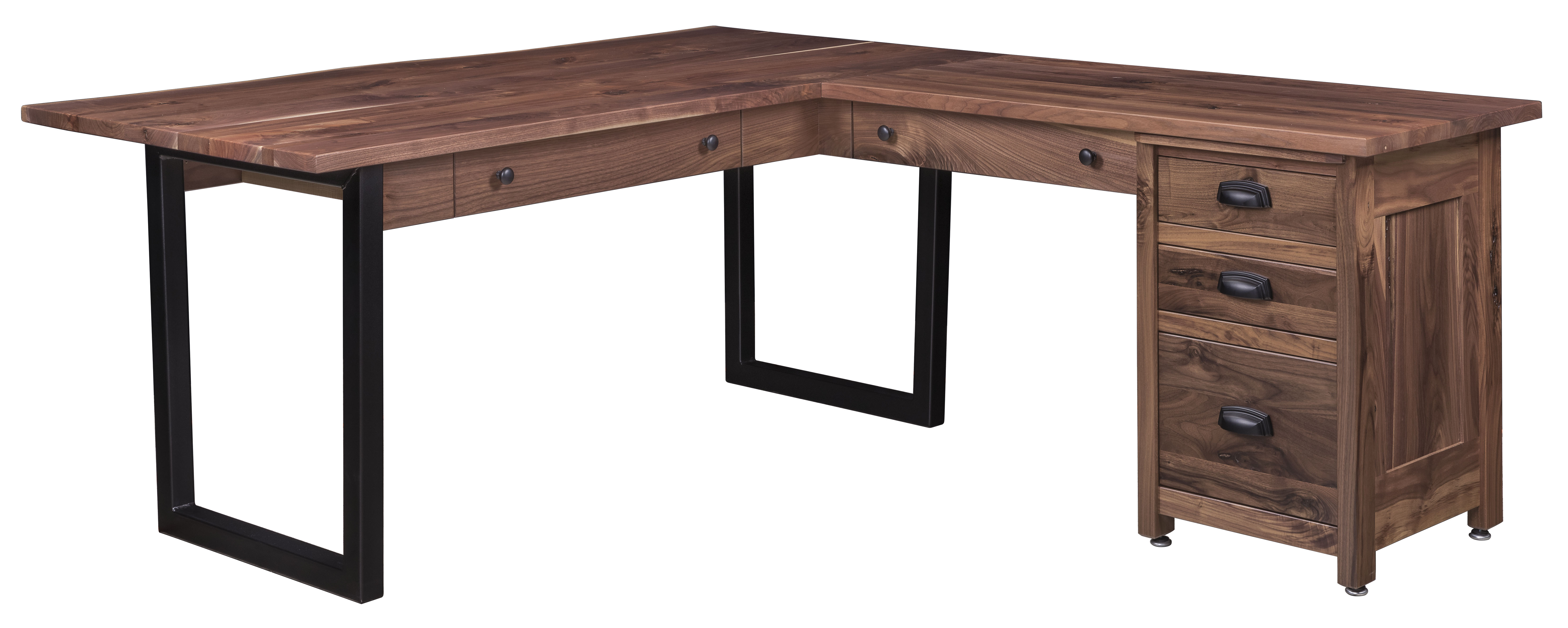 Adona Corner and Return Desk-#126