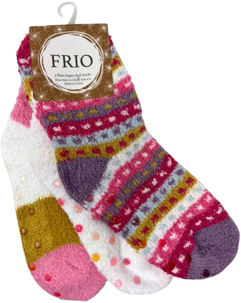 CS-127
3PK FRIO COZY SOCKS
812462033089
120 CS PACK