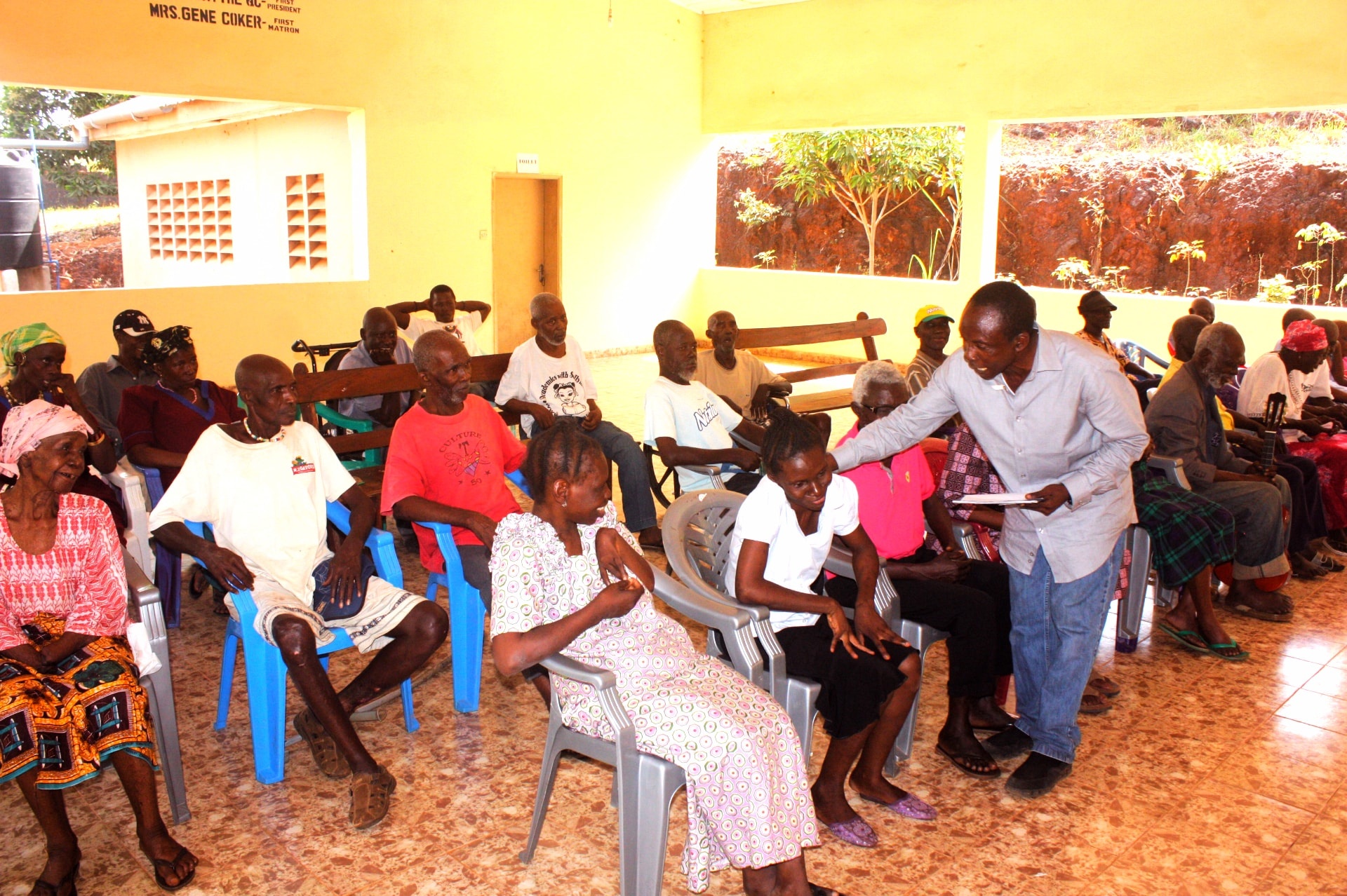 Organization Meeting With Members