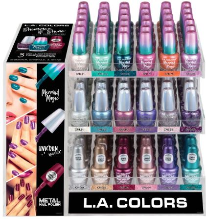 CAD432
UNICORN SHIMMER & SHINE POLISH