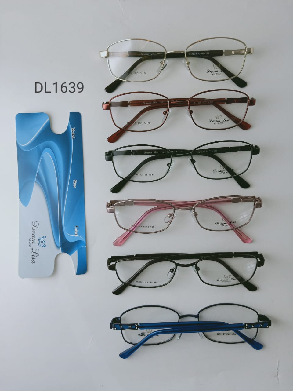 Modelo: DL1639
Colores: Vino, Azul, Cafe, Rosa, Negro y Dorado