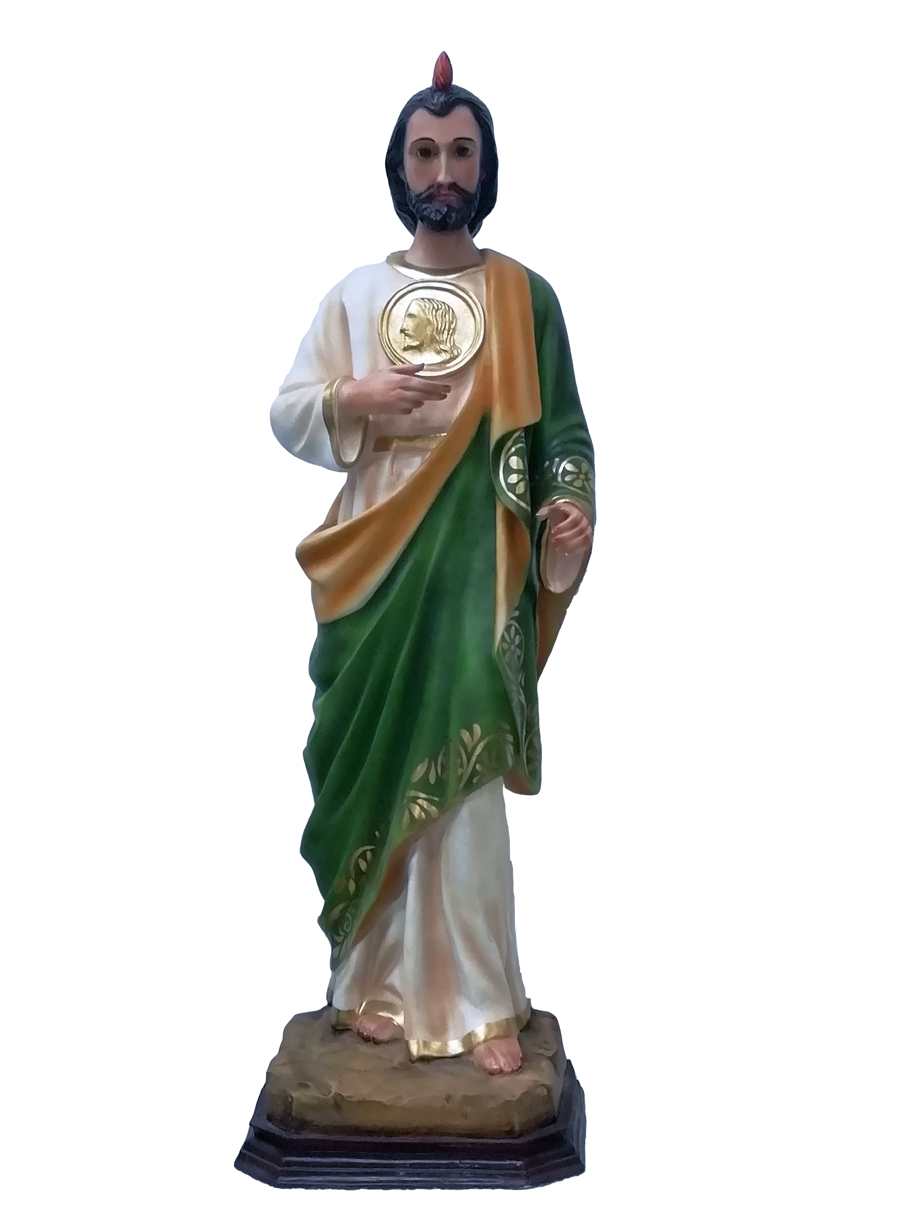 SAN JUDAS TADEO 90 CM FIBRA DE VIDRIO