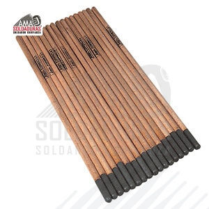 CARBONES COBRIZADOS PARA PROCESO ARCO / AIRE